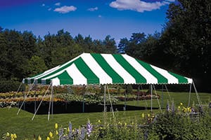 20' x 30' pole tent rental