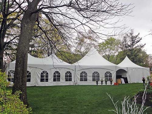 High Peak Rental Tent with Optional Sides